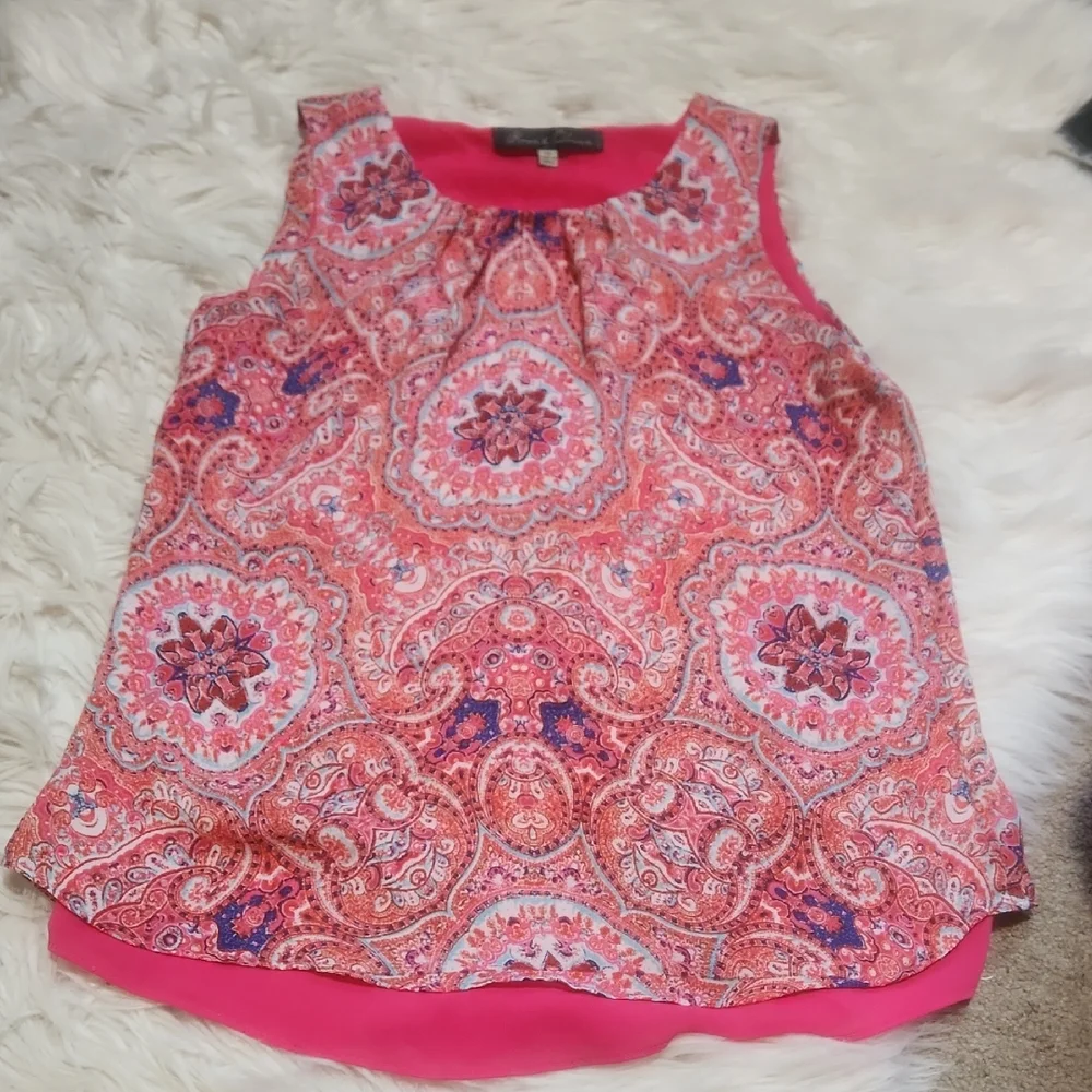 Rose & Olive Top- XS
